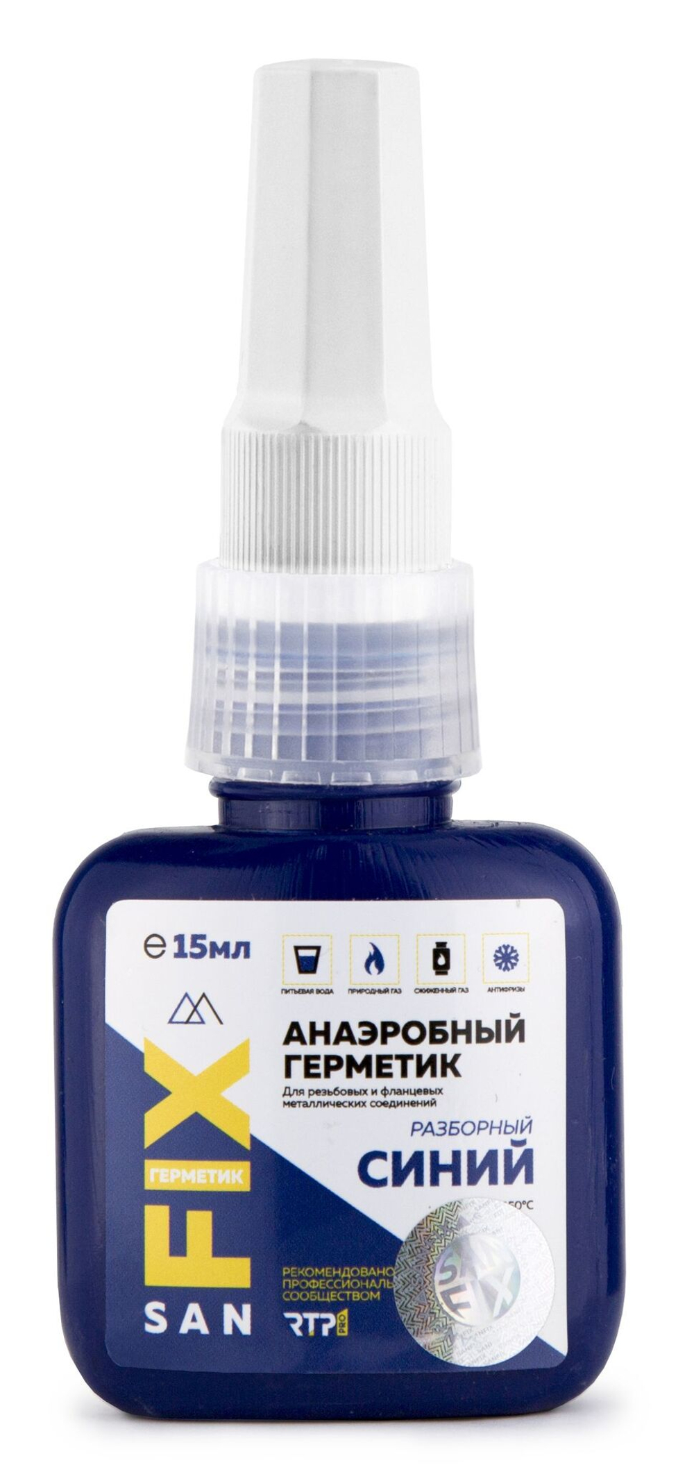 Герметик анаэробный синий, 15мл, SANFIX