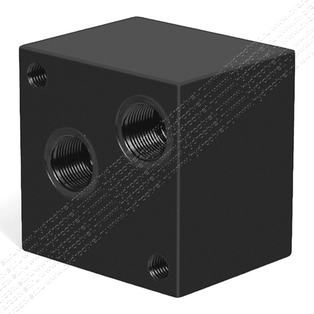 PD10-10A1-ST - Одноместная стальная плита для гидравлических распределителей и клапанов NG10