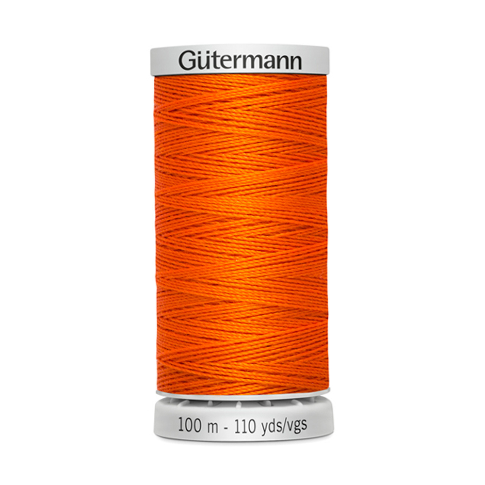 Нить Extra Strong M782 40/100 м суперкрепкая, Gutermann, 351 оранжевый