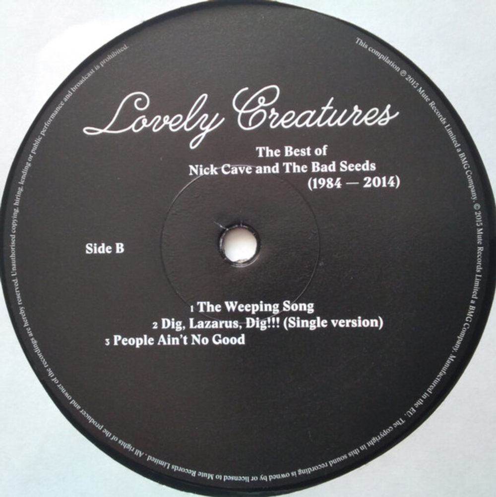 Nick Cave And The Bad Seeds / Lovely Creatures (The Best Of Nick Cave And The Bad Seeds)(1984-2014)(3LP)