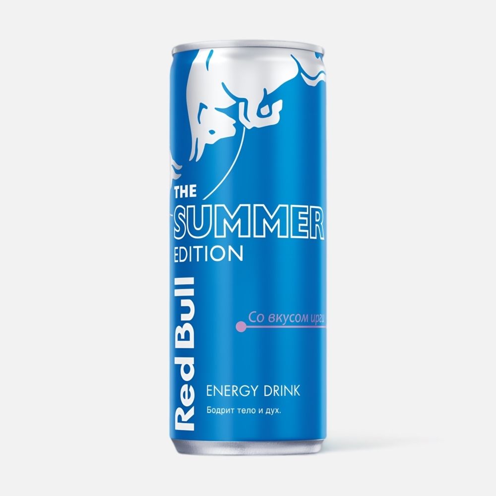 Напиток энергетический Red Bull Sea Blue Edition Ирга 0,355л