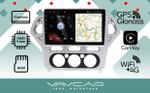 Магнитола для Ford Mondeo 4 2007-2010 (рамка серебро) - Vaycar VA17-1235 на Android 13, Быстрая, 4G SIM-слот