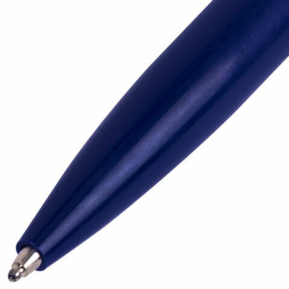 Ручка шариковая автоматическая BRAUBERG X17 BLUE, 1шт, СИНЯЯ, корпус синий, стандартный узел 0,7 мм, линия письма 0,5 мм, 144157