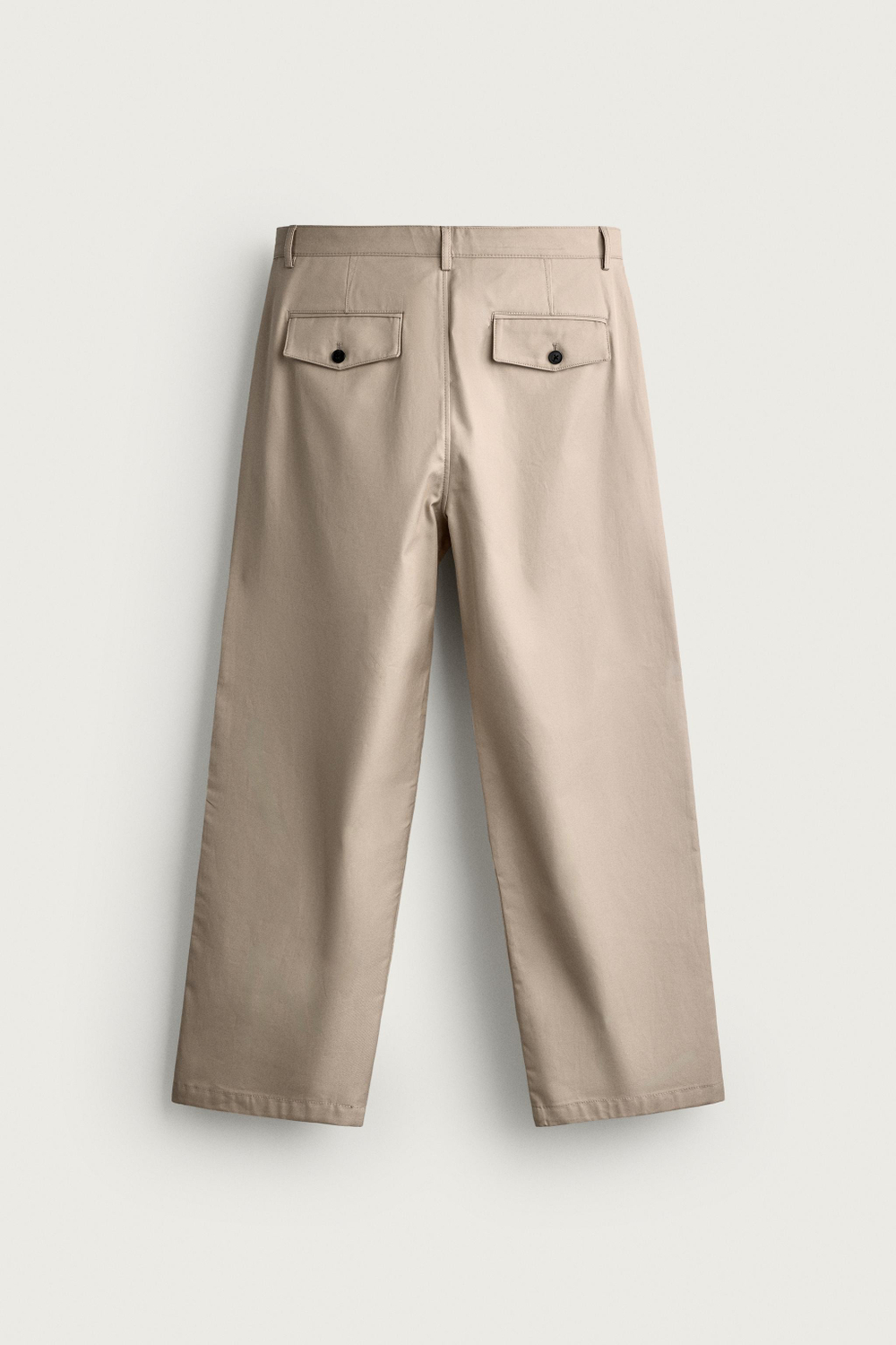 БРЮКИ STRAIGHT FIT СО СКЛАДКАМИ — ZARA
