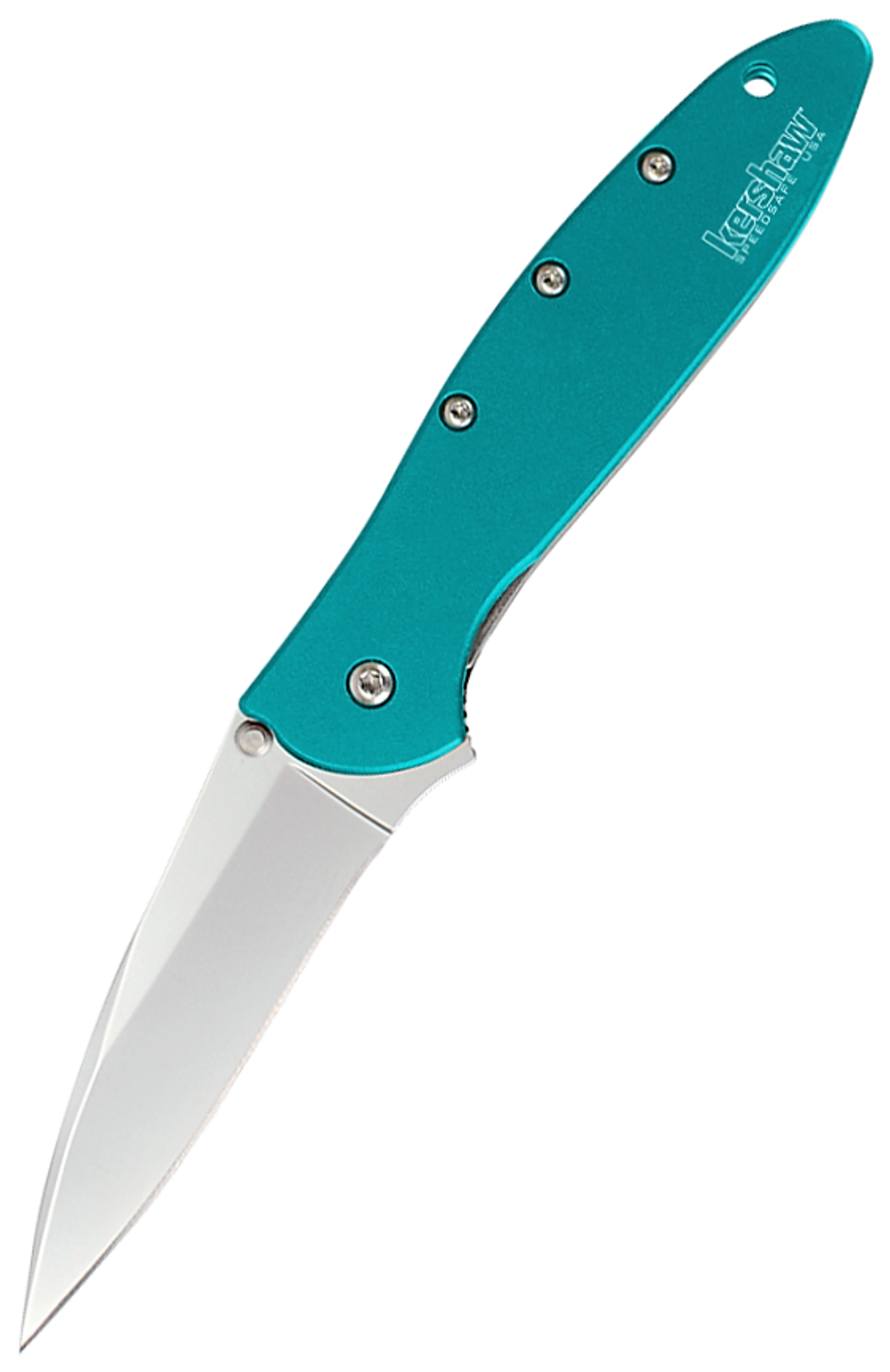 K1660TEAL Leek - нож складной, бирюзовая рукоять