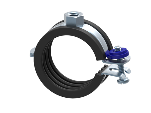 ТМС КС1 Хомут оцинкованный с epdm M8 63-67мм