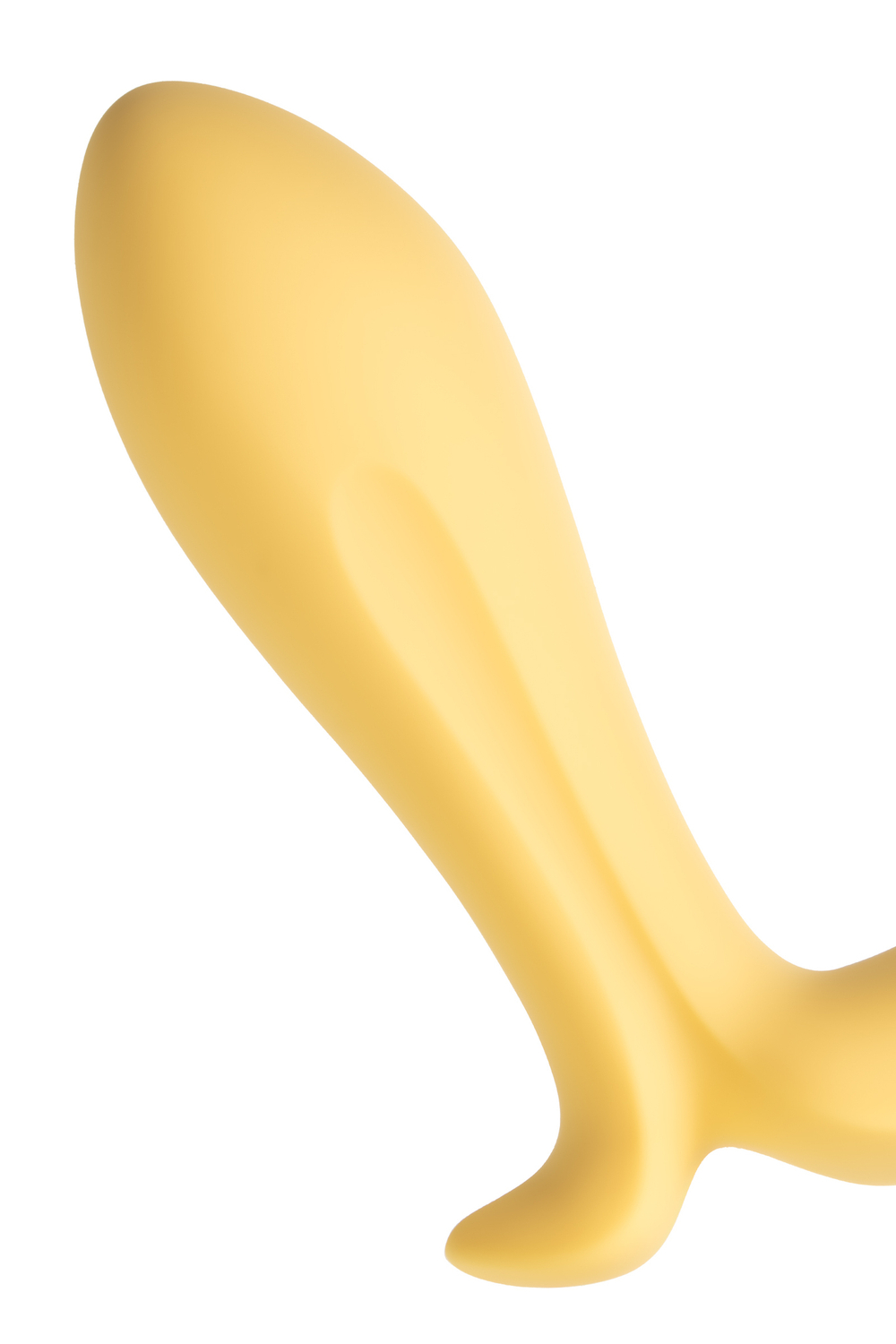 Анальный вибратор Satisfyer Intensity Plug, силикон, желтый, 9 см