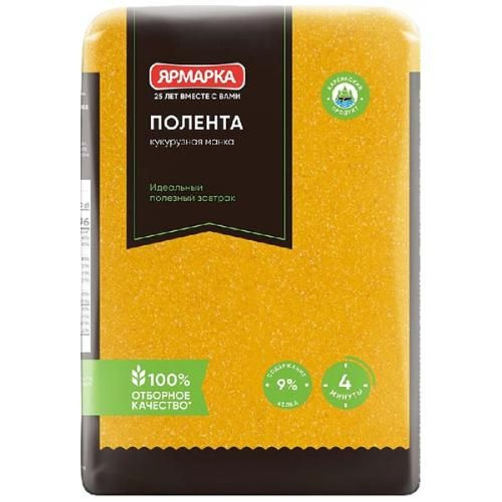Полента кукурузная манка ярмрка 600г