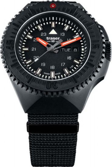 Швейцарские тактические часы Traser P69 Black Stealth Black 109854