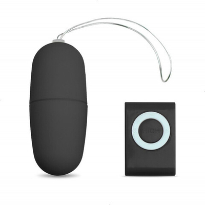 Вибро яйцо с дистанционным пультом управления Vibrating Eggs Remote Control mp3 (черный) (Цвет: черный)