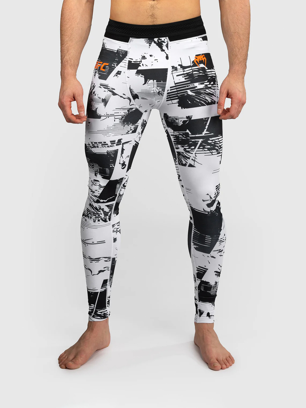 Тайтсы Venum UFC Zenith Fight Week Black/White/Orange