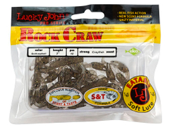 Твистеры съедобные LJ Pro Series ROCK CRAW 2.0in (5,1 см), цв. S02, 10 шт.