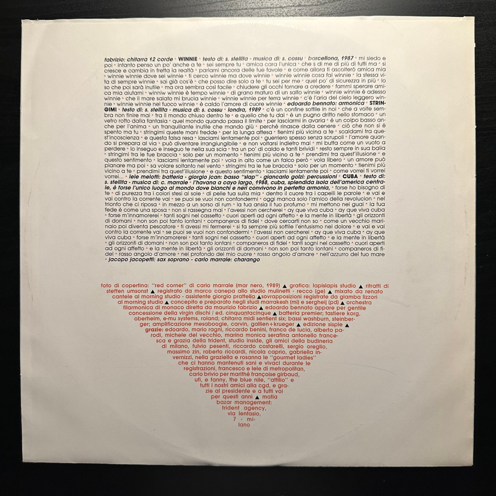 Matia Bazar – Red Corner (Italy 1989г.)