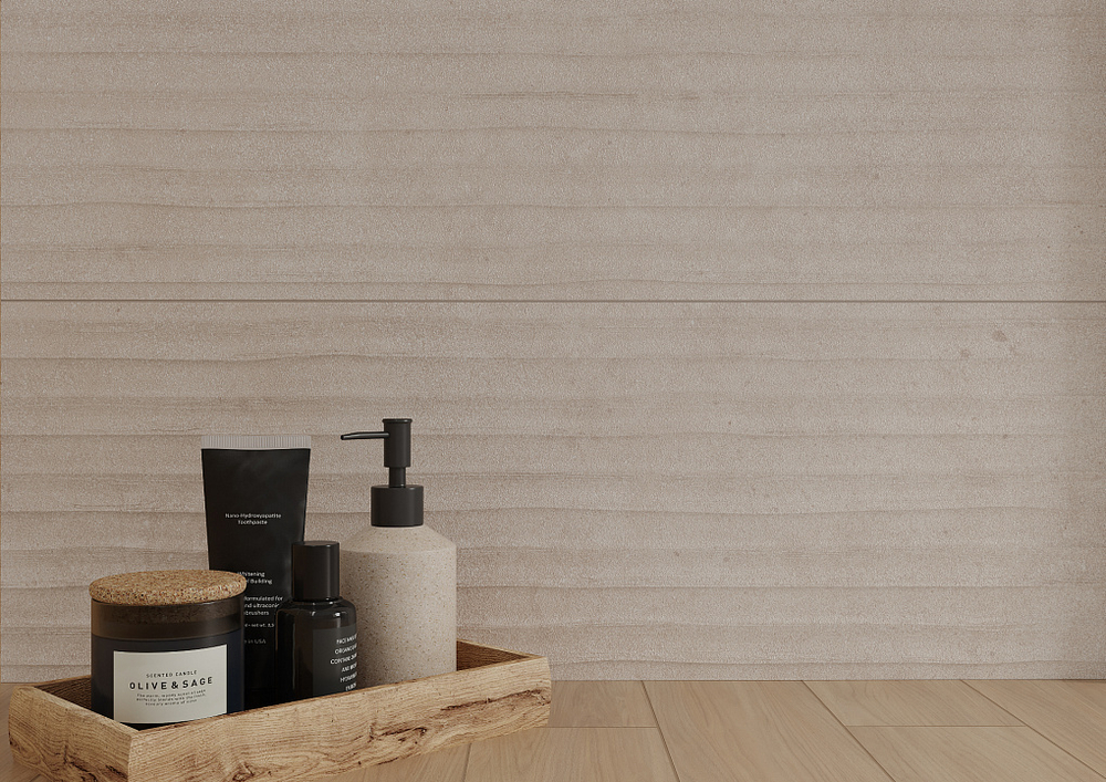 Киото беж низ 03 / Kyoto beige wall 03  300х900 (1-й сорт)