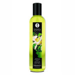 Массажное масло Shunga Organica Exotic Green Tea, зеленый чай (Цвет: прозрачный)