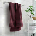 Полотенце банное IKEA FREDRIKSJON (ФРЕДРИКШЁН), Темно-красный, 70х140 см