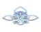 Потолочная люстра Acrylica Ice FA283 Ambrella