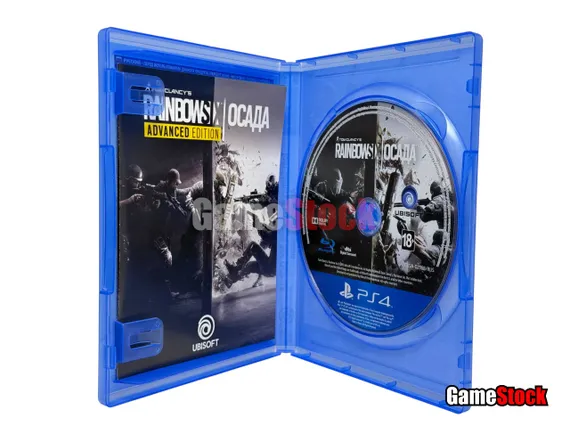 PS4 Tom Clancy's Rainbow Six: Siege Осада (Б/У, Полностью на русском языке, CUSA-02368 )