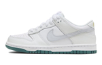Nike Dunk Low White Grey Teal GS
