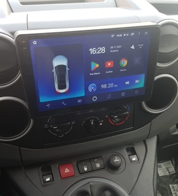 Магнитола для Citroen Berlingo/Peugeot Partner 2008-2022, Peugeot 3008/5008 2010-2017 - Teyes CC4 монитор 9.2" 2K QLED на Android 14, Быстрейшая, Snapdragon 680, DSP, CarPlay, 4G SIM-слот