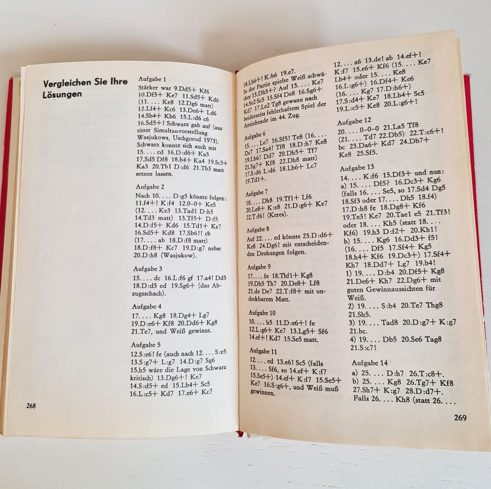 Lehrbuch der Schachtaktik Koblenz Band 2 Berlin 1974