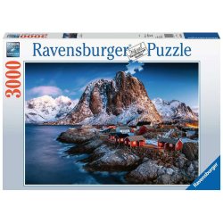 Пазл Ravensburger 1742 170814 Хамнёй, Лофотенские острова 3000 деталей 170814 — фото 5