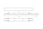 Светильник LED Diora LPO/LSP 47/6700 прозрачный 6700лм 47Вт 5000K IP65 0.95PF