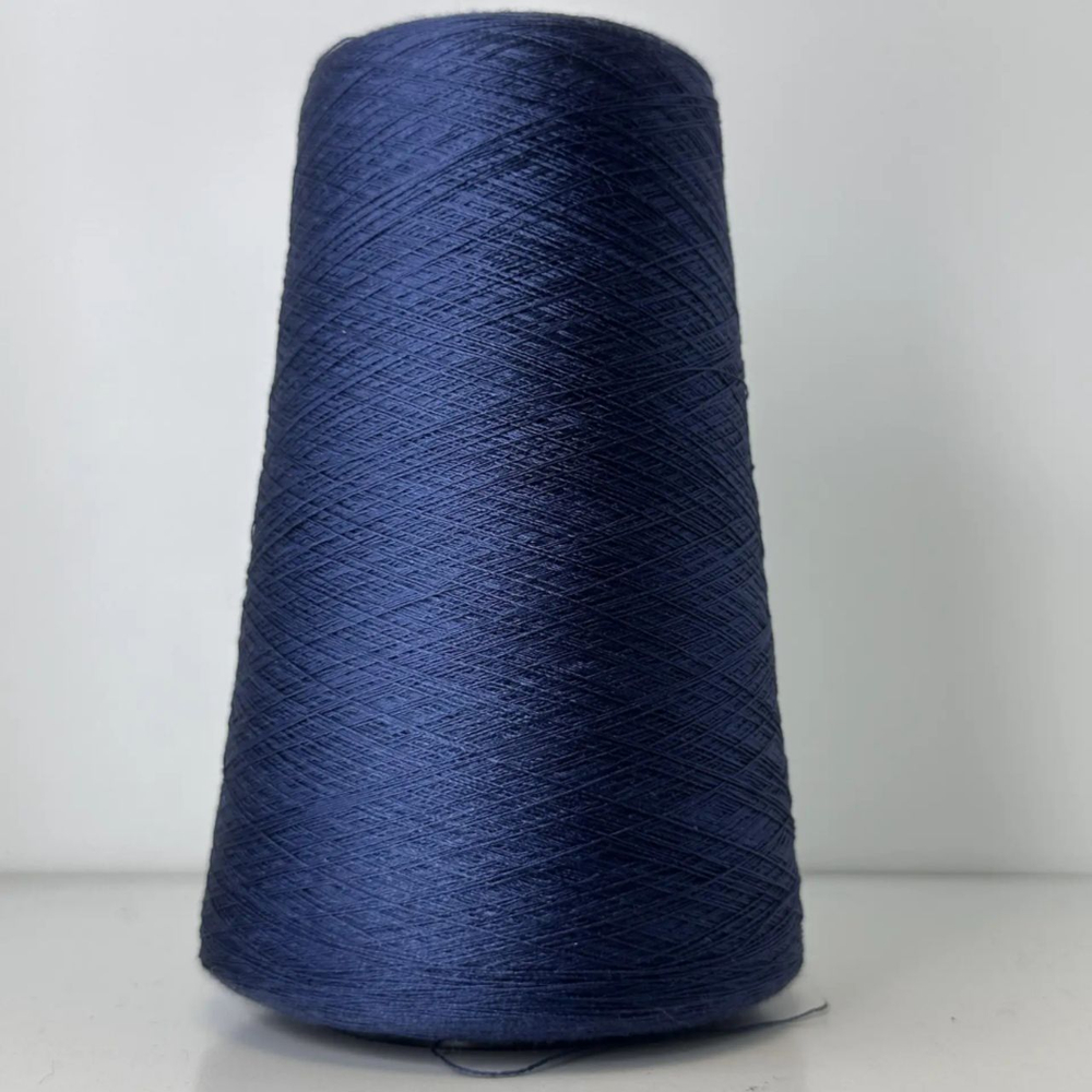 SLOWSILK- Botto Giuseppe; 100% шелк; 3000м/100гр; col.HB488, цвет: синий темный; Есть бобинка: 31 гр