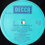 Малер - Симфония №2 2LP (Англия 1982г.)