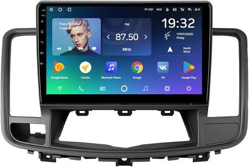Магнитола для Nissan Teana J64 2008-2013 (ШГУ монохром) - Teyes CC2 PLUS монитор 10.1" QLED, Android 10, Быстрая, SIM-слот