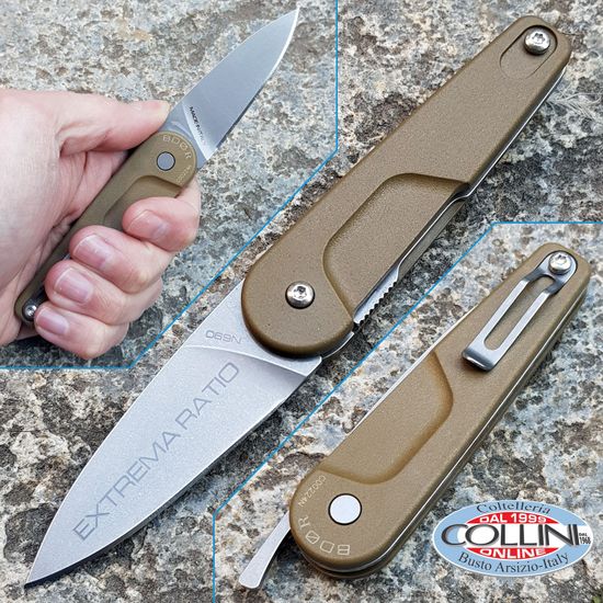 Складной нож Extrema Ratio BD0R SW HCS - "BD0R" c клинком из стали Böhler N690, рукоять Нейлон