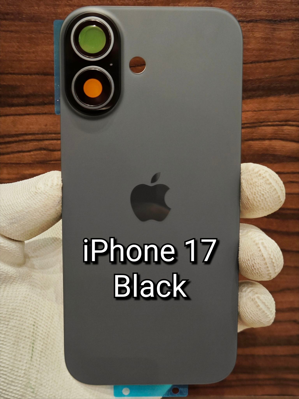 Задняя крышка ПРЕМИУМ для iPhone 17 ( заднее стекло ) задняя стеклянная панель / Цвет: Сиреневый / Lavender