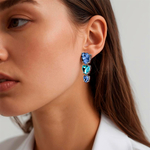 Серьги Dyrberg Kern SANCTU SS LIGHT BLUE 480102