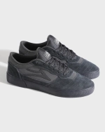 Кеды Cambridge - Charcoal Suede Perforated Leather