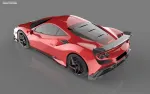 Карбоновый обвес для Ferrari F8 Tributo Феррари