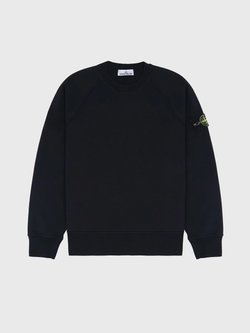Свитшот Stone Island Oversized-fit 6100008 Brushed Organic Cotton Fleece Black
