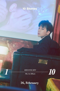 Альбом Infinite Kim Sung Kyu - 10 Stories 1st Album Normal Edition