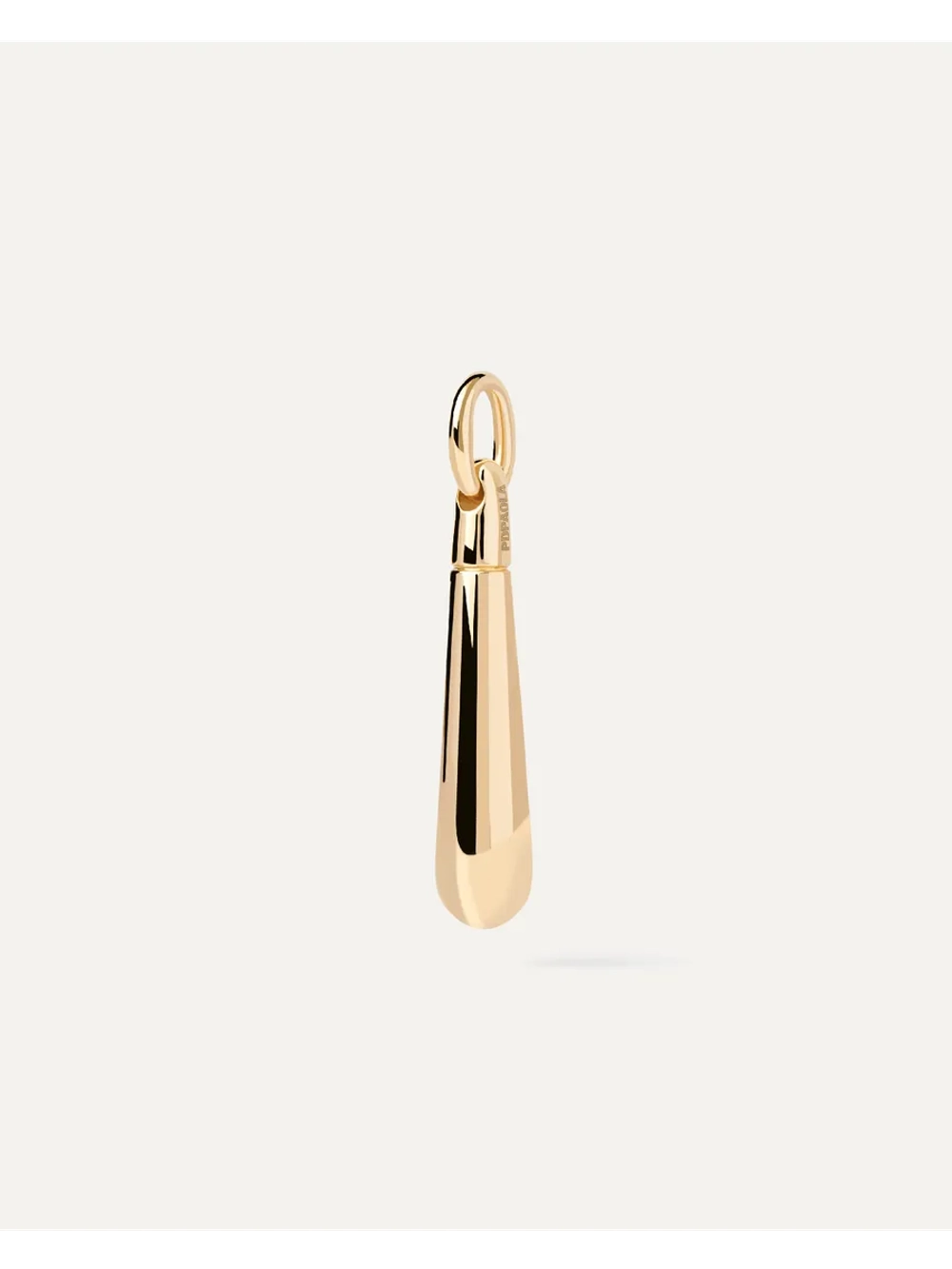 Подвеска Drop Large серебро 925 пробы покрытое золотом