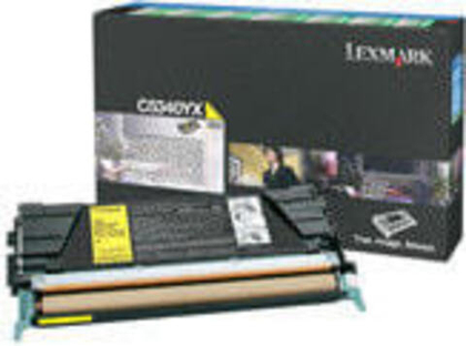 Картридж тонерный желтый 1 шт Lexmark C5340YX