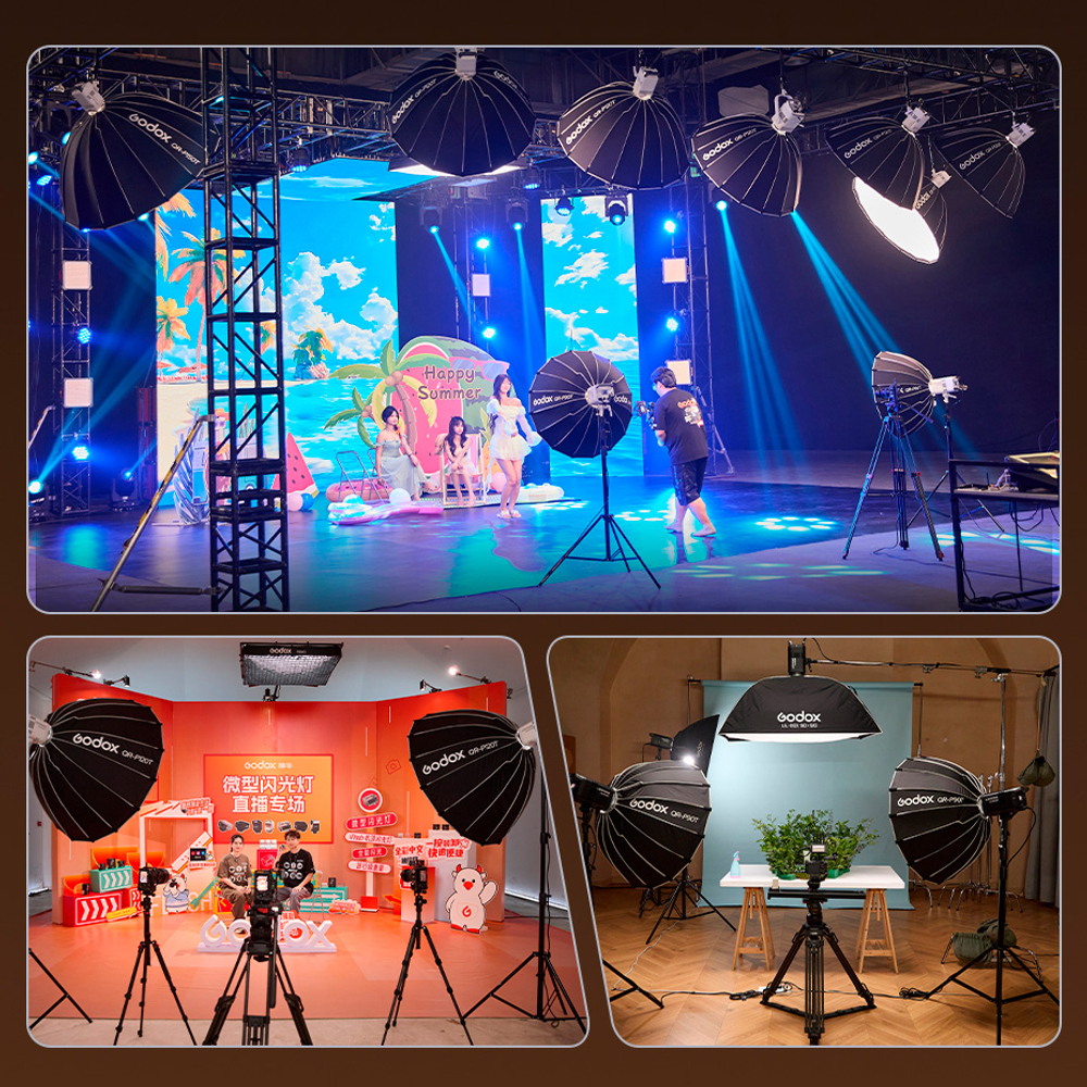 Осветитель Godox Litemons LE600Bi, 2800-6500К, 610 Вт, Bowens