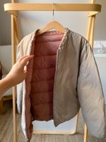Пуховая куртка Massimo Dutti 2х сторонняя, 140