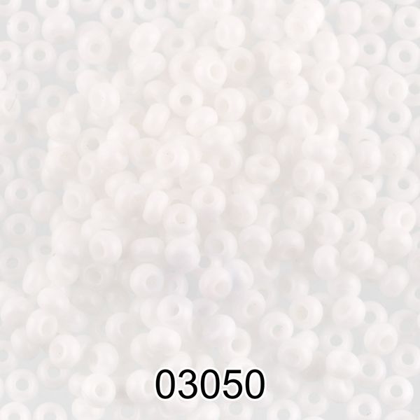Бисер Preciosa 10/0 (2.3 мм), 500 г, 03050 (Ф090) белый