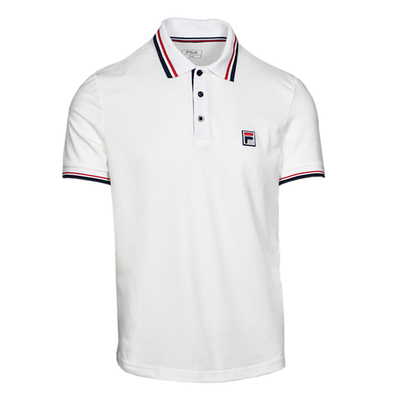 Мужское теннисное поло Fila Polo Albert M - white