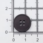Пуговицы 4 прокола 24L=15 мм, пластик (Black (черный)), NE56, 72 шт