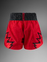 Шорты тайские Venum Inferno 2.0 Red/Charcol Grey/Black