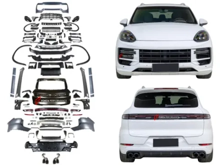 Обвес переделка в стиле 9Y0.2 Turbo 2023+ для PORSCHE CAYENNE 958.2 2015–2018