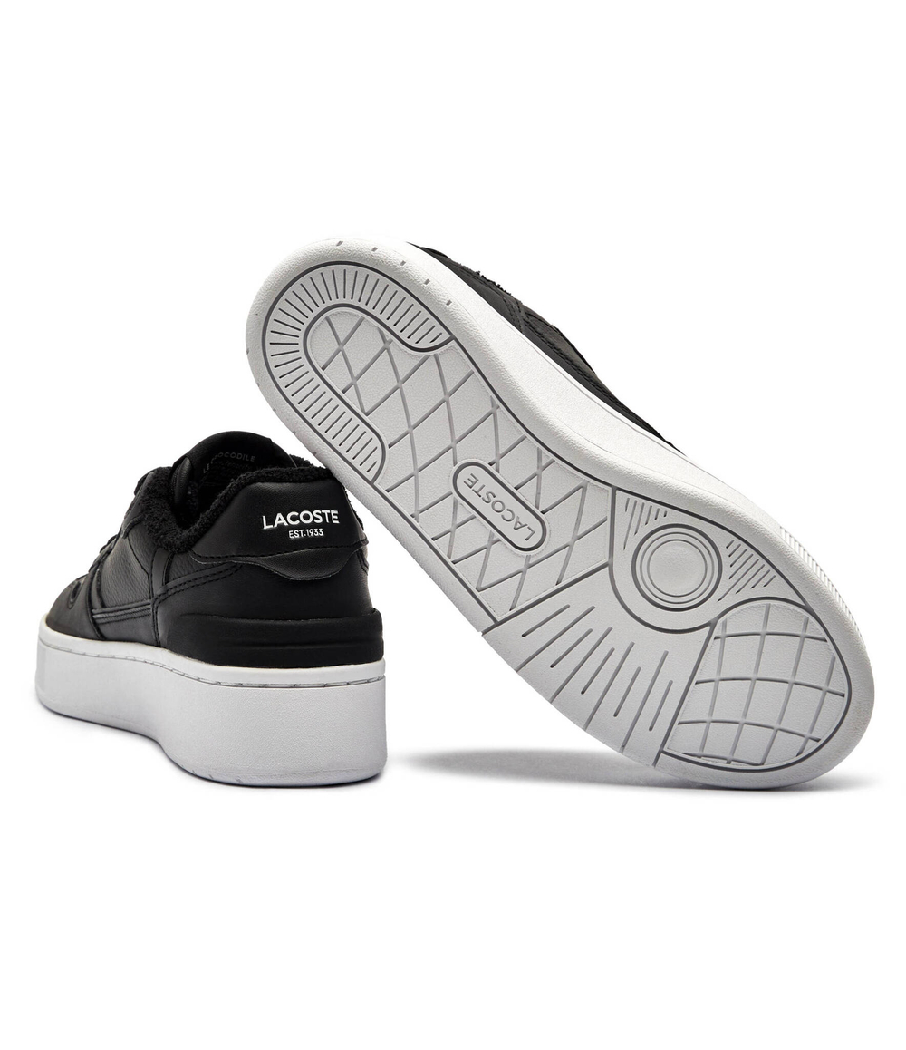 Кожаные кроссовки Lacoste - черный(748SFA0046)