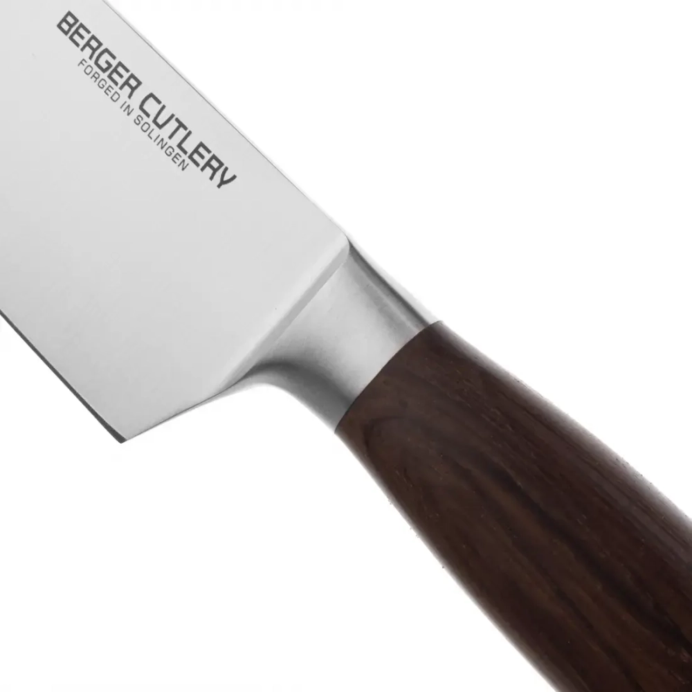Нож поварской «Шеф» 21см Berger Cutlery Ergo Line Smoked Oak