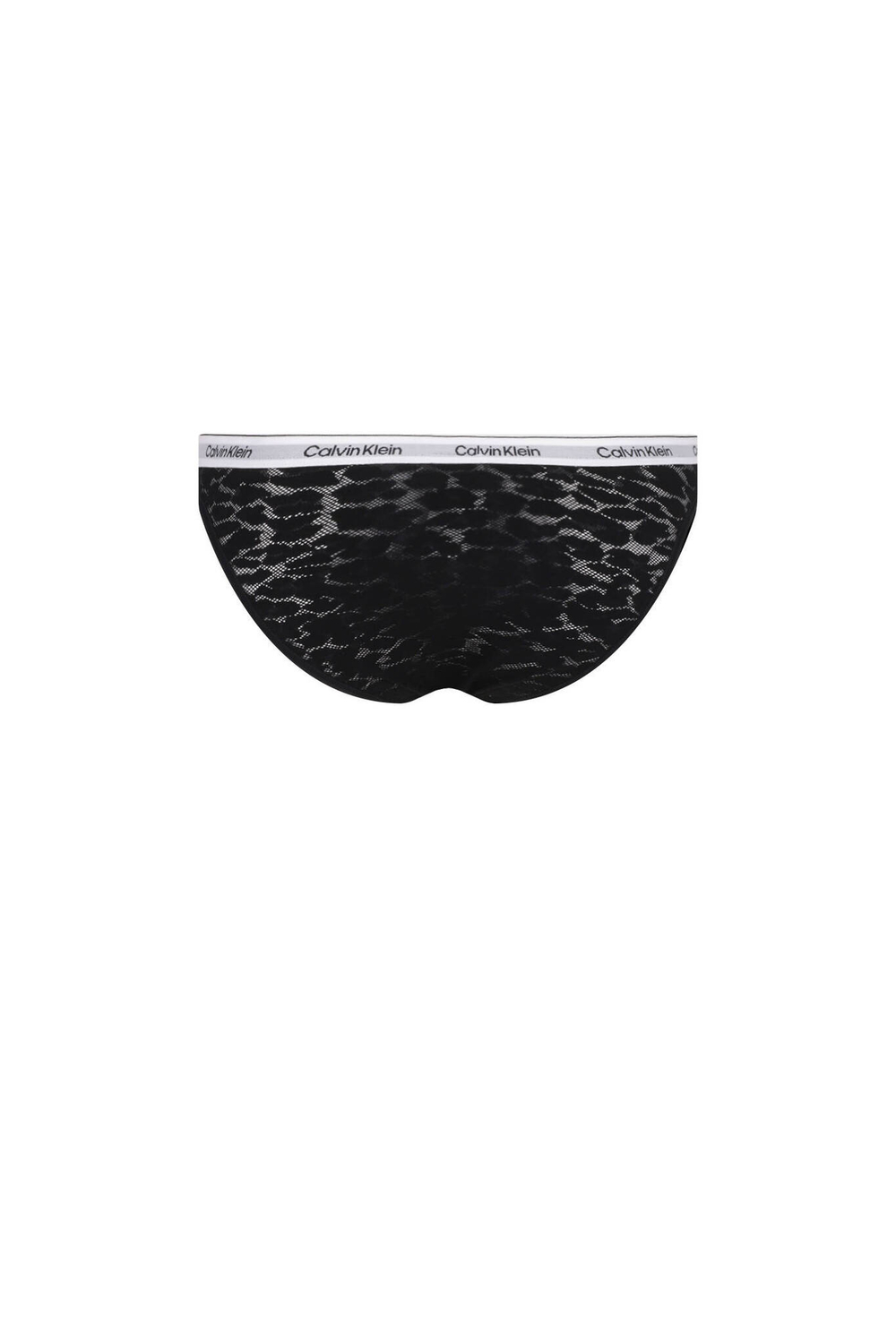 Кружевное трусики 3 пары Calvin Klein Underwear - черный(000QD5069E)