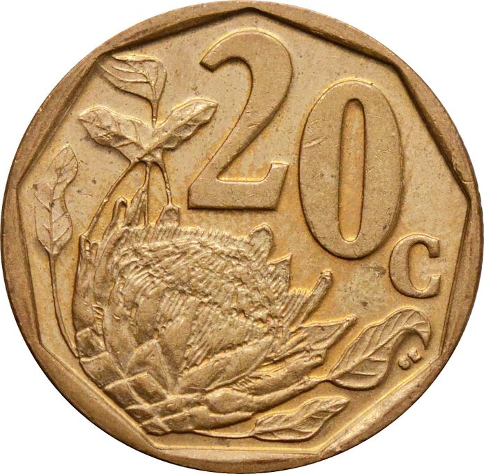 20 центов 2006 ЮАР